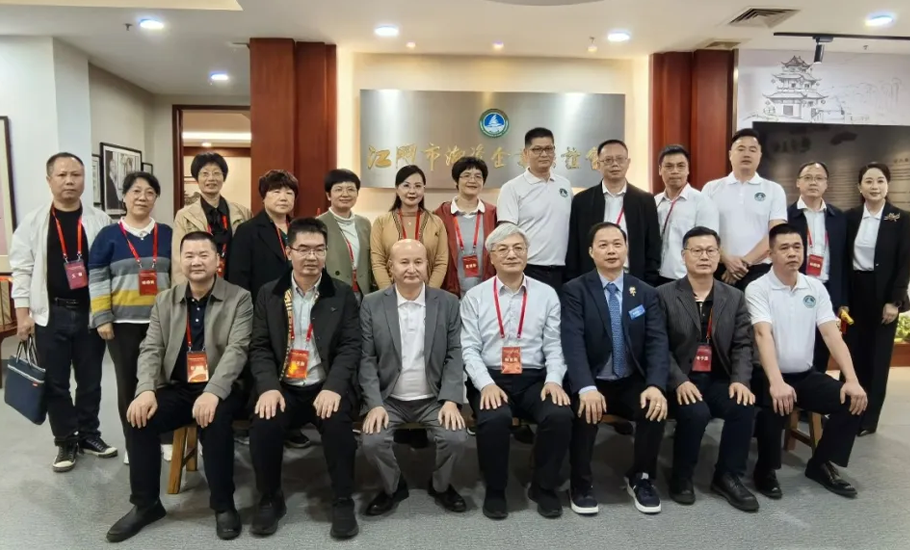 揭陽市政協副主席柯東風、韋子慶等到訪江門市潮資企業聯誼會